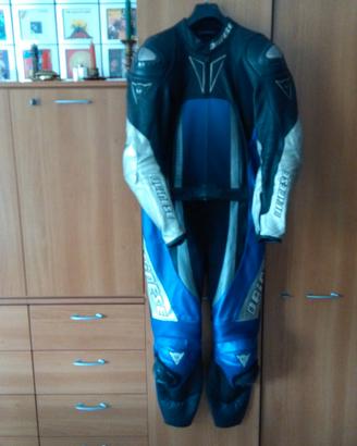 TUTA MOTO DAINESE + PROTEZIONI