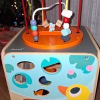 Maxi Cubo multi attività legno Janod