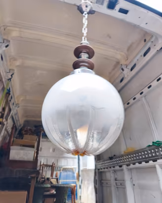 lampadario murano anni 70 stile Mazzenga 