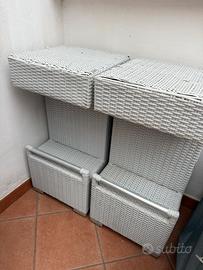Sgabelli da interno o esterno