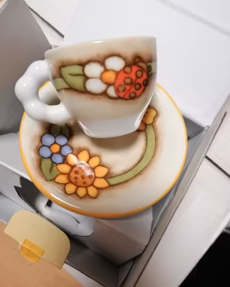 tazzina da caffè in porcellana Thun nuova 