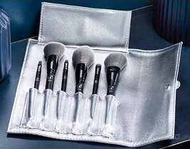 Set astuccio 6 pennelli make-up