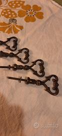 pomelli per mobili vintage in ottone 