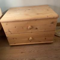 Comodino legno massiccio