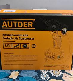 Compressore Aria Portatile Senza Fili 180 PSI, Gon