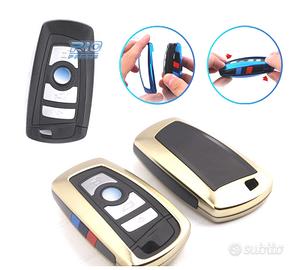 CUSTODIA COVER CHIAVE BMW QUADRATA IN ORO