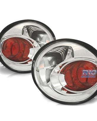 FANALI PER VOLKSWAGEN VW BEETLE 98-05 FONDO CROMAT