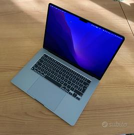 MacBook air M2 15” 8Gb RAM e 512GB HD