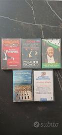 5 musicassette audiocassette lirica e operetta