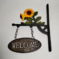 Benvenuto per porta,Willkommen an der Tür