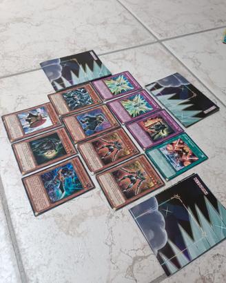 Lotto 11 carte Sfidante Eroico Yu-Gi-Oh + 3 tappet
