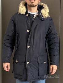 Woolrich Parka blu tg S