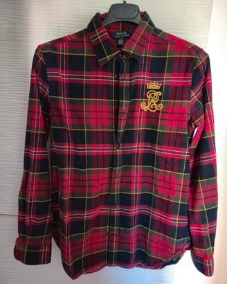Camicia Ralph Lauren bimba scozzese
