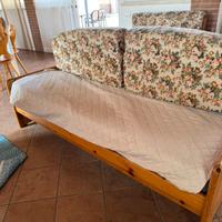 Divano letto 1 piazza + poltrona due posti