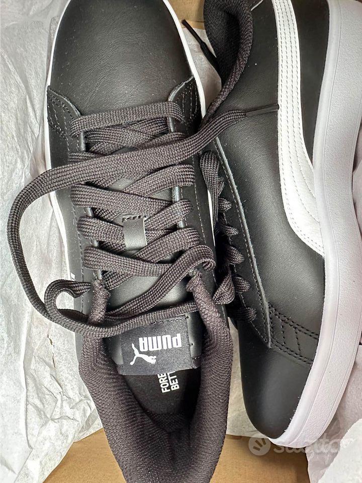 Puma alte clearance nere e bianche