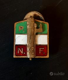 spilla vintage pnf