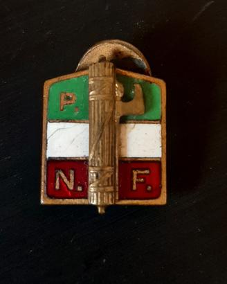 spilla vintage pnf