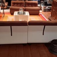 Poltrone Amanta C & B Bellini tavolino Artemide