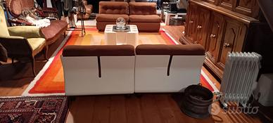 Poltrone Amanta C & B Bellini tavolino Artemide