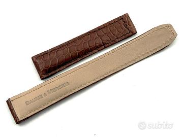 Cinturino Baume & Mercier Cocco Marrone 18/16mm