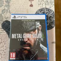 Metal Gear Solid Delta PS5 NUOVO SIGILLATO