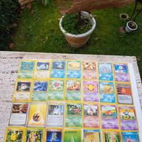40 CARTE DA GIOCO POKEMON VINTAGE