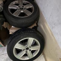 4 cerchi in lega originali Volkswagen