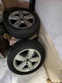 4 cerchi in lega originali Volkswagen