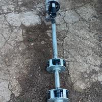 asse più molle più motore per saracinesca 