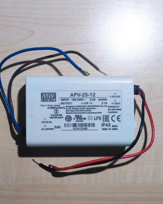 Meanwell APV-25-12 Led Driver (12v 2.1A)