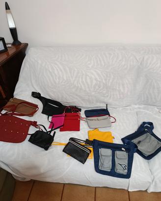 Marsupi, porta cellulari, trousse