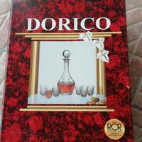 SET DA LIQUORE RCR CRISTALLERIA ITALIANA 