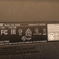 notebook Asus ricambi 