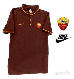 ✅🟡🔴 MAGLIA POLO AS ROMA 2016 DONNA NIKE S-