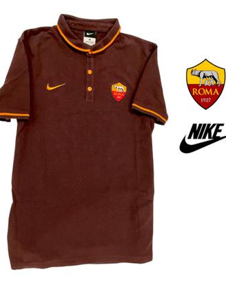 ✅🟡🔴 MAGLIA POLO AS ROMA 2016 DONNA NIKE S-
