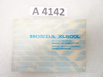 Honda XL 600 L manuale del proprietario inglese fr