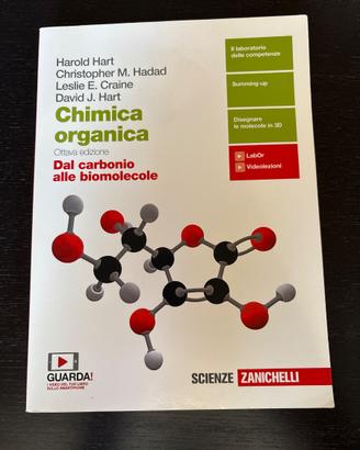 libro chimica organica zanichelli