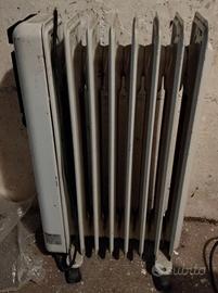 Termosifone elettrico su ruote