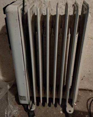 Termosifone elettrico su ruote