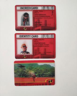 Carte 3D Disney Pixar 2004 Lotto