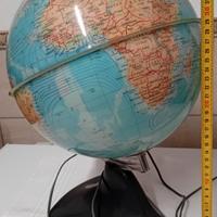 VECCHIO MAPPAMONDO VINTAGE ANNI 70 MADE IN ITALY 