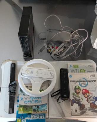 Nintendo Wii + volante + Wii balance