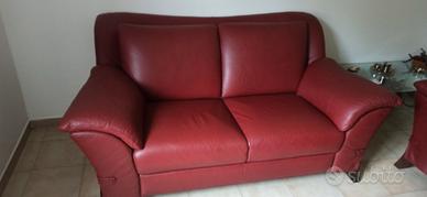 coppia divani gemelli in pelle