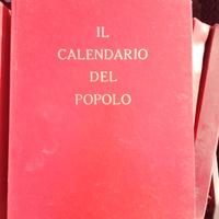 Calendario del Popolo dal 1945 al 1977 Raccolta