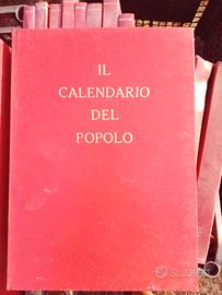 Calendario del Popolo dal 1945 al 1977 Raccolta
