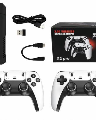 Console X2 Pro HDMI con 2 controller bianchi