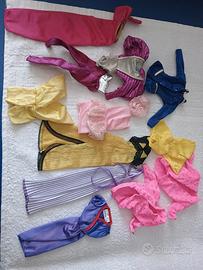 Lotto vestiti Barbie anni 80/90