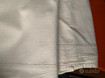 Lenzuolo lino canapa vintage
