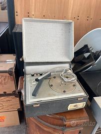valigetta giradischi vintage