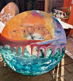 Quadro moderno dipinto a mano - pezzo unico